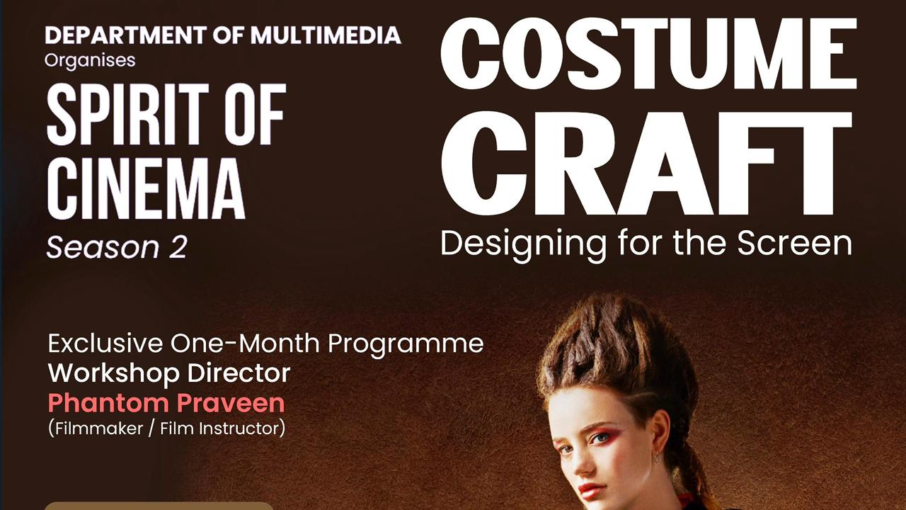 Spirit of Cinema - Season 2: COSTUME CRAFT 